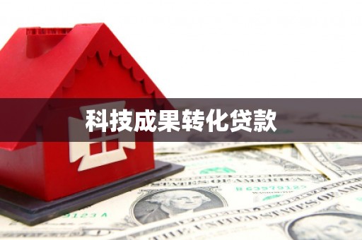 衡水科技成果转化贷款