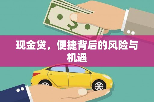 衡水现金贷，便捷背后的风险与机遇