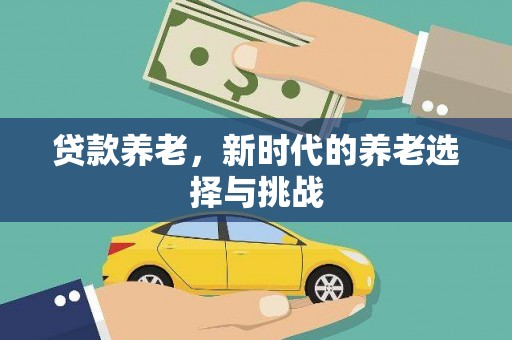 衡水贷款养老，新时代的养老选择与挑战