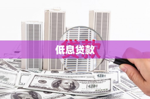 衡水低息贷款