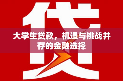 衡水大学生贷款，机遇与挑战并存的金融选择