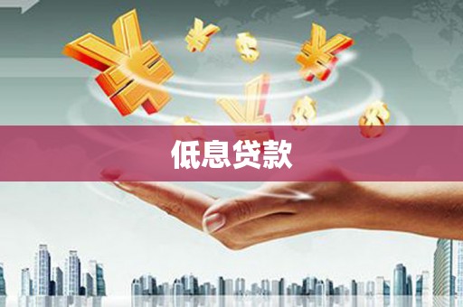 衡水低息贷款