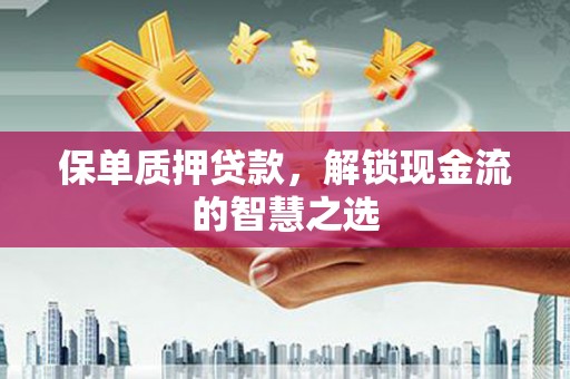 衡水保单质押贷款，解锁现金流的智慧之选