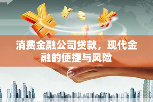 衡水消费金融公司贷款，现代金融的便捷与风险