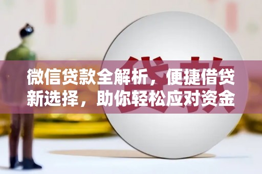 衡水微信贷款全解析，便捷借贷新选择，助你轻松应对资金需求